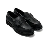REGAL Beefroll Loafer GORE-TEX Black Embossed