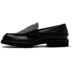 REGAL Shoe&Co Beefroll Loafer GORE-TEX Black Embossed